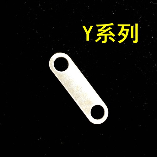 电机接线板铜连接片Y2 160-180 三孔 连片 铜片 Y132接线柱片 - 图3