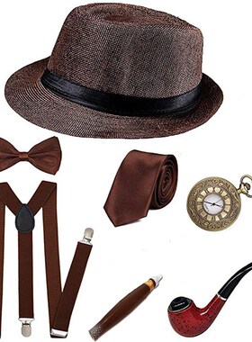 Men Gatsby Party Props 1920S Theme Cosplay Stage Performance