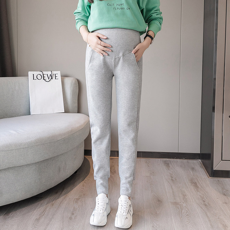 秋装新款外穿孕妇裤子秋季打底裤 月朵孕妇打底裤