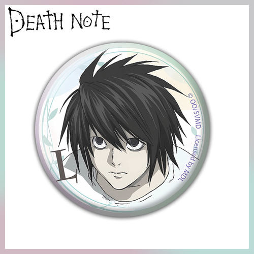 死亡笔记本deathnote琉克L夜神月动漫徽章吧唧谷子周边胸针挂件 - 图2