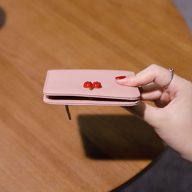 2020新款时尚迷你女短款真皮小钱包 mllecoco钱包