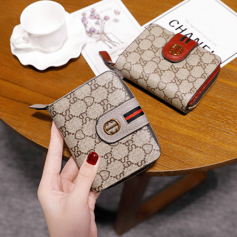 2020新款女短款折叠一体ck小钱包 mllecoco钱包