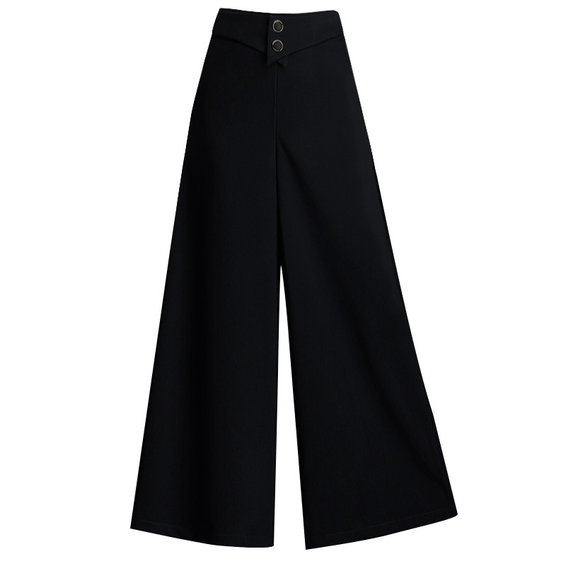 垂感阔腿裤秋冬2020年新款长裤子 贵香休闲裤