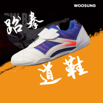 WOOsung Taekwondo Shoe Childrens men and women Summer style Breathable Softbottom Training Shoes Martial Arts Shoes Adults Beginners