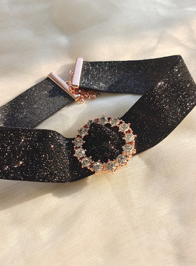 合金合金布女2024新潮颈链