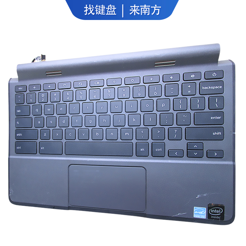 配件适用戴尔Dell Chromebook 11 二代3120 P22T 笔记本键盘带c壳 - 图0