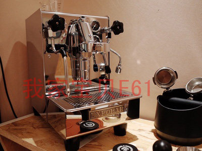 EXPOBAR爱宝E61半自动意式商家用咖啡机双锅炉旋转泵CREM8000L2R - 图1