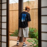 NGOARMY FOLL SHORTS Японские универсальные свободные силуэт мужчины и женщины весной и летним оригинальным национальным приливом Cityboy