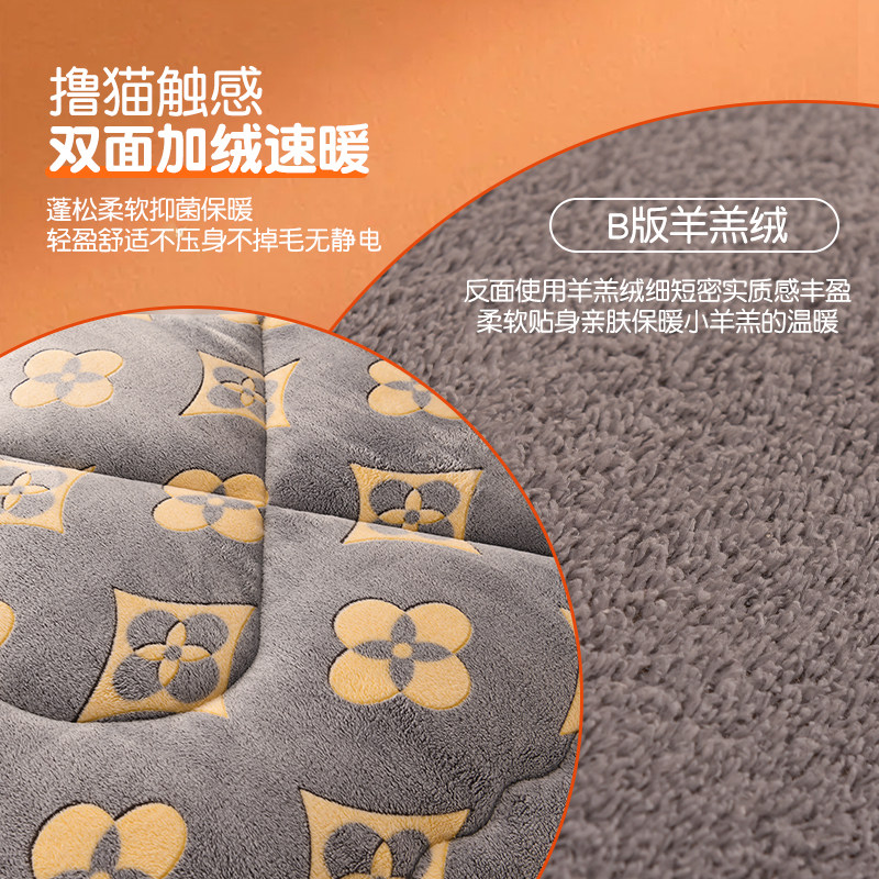 羊羔绒被子冬被加厚珊瑚绒保暖毛绒被毛毯春秋被学生宿舍单人棉被,淘宝优惠券,粉丝福利购,淘宝优惠卷