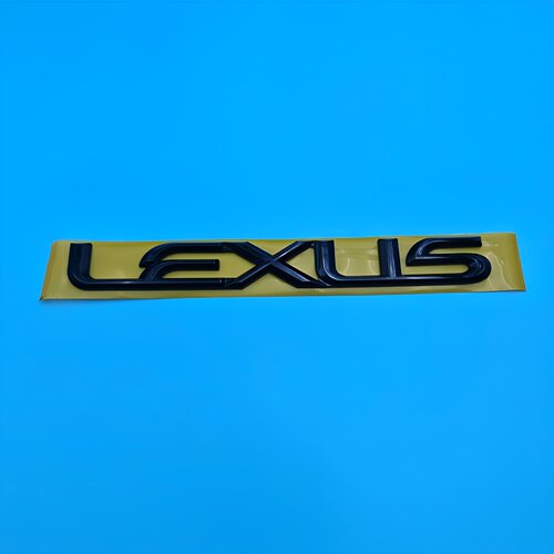 适用雷克萨斯LX570车标黑色尾门标凌志LX570后尾箱车标熏黑色标志 - 图2