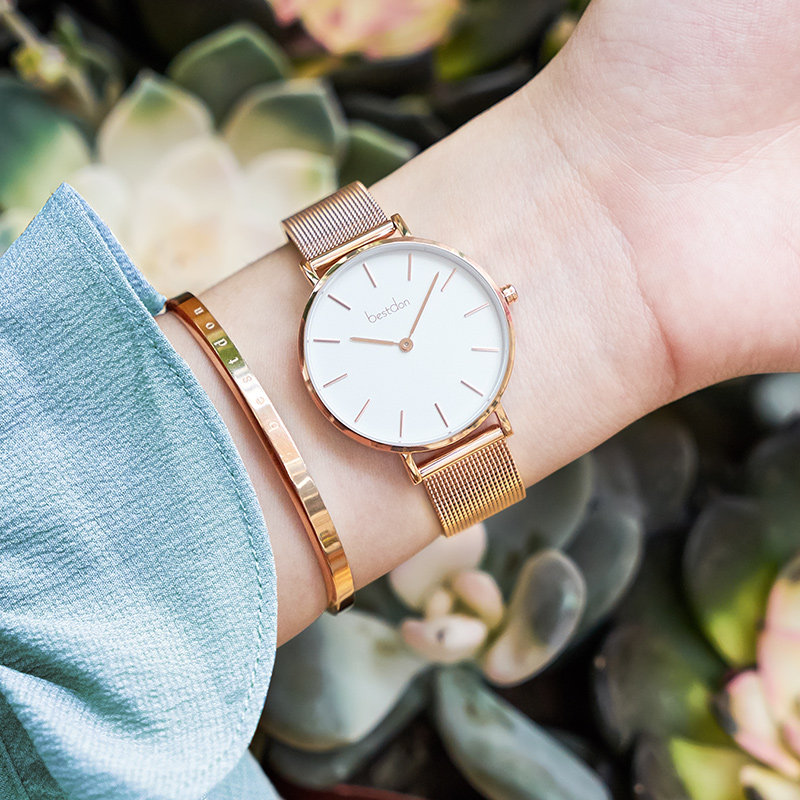 邦顿情侣一对简约气质男女名牌对表 bestdon邦顿典仑国产腕表