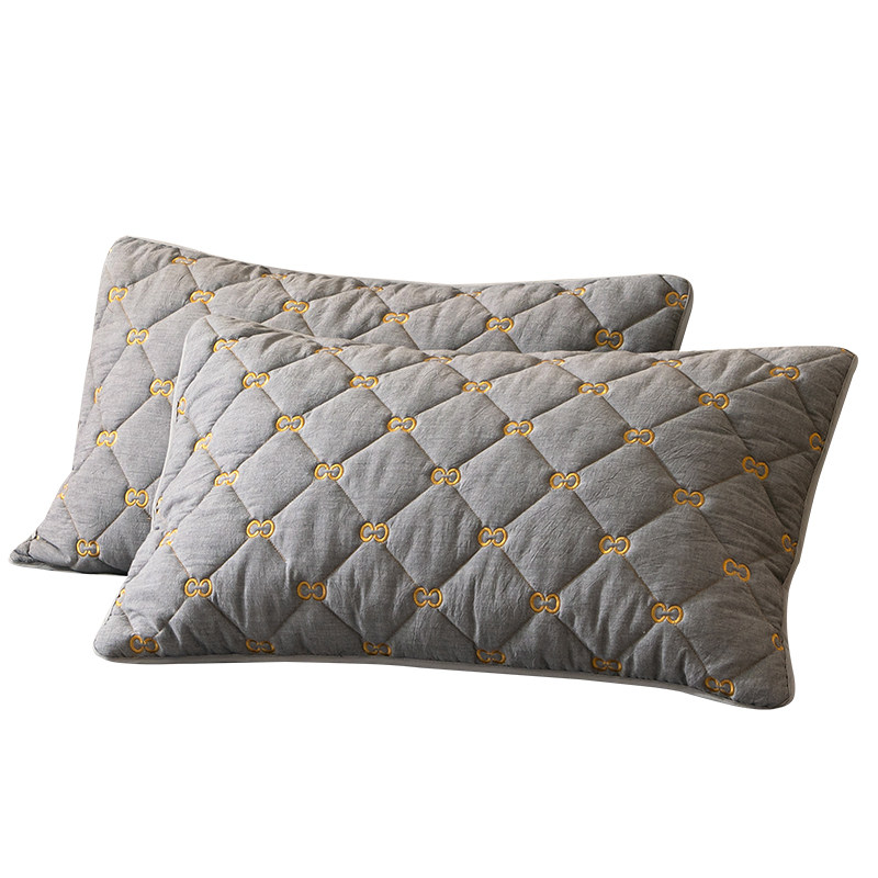 水洗纯棉良品48cm times 74cm枕头套 九九韵枕套