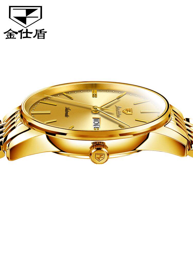 夜光防水手表男士 金仕盾正品 全自动机械表时 名牌送礼物新款 正品