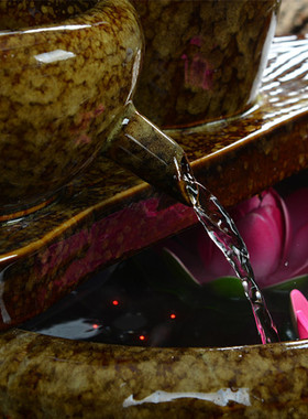 流水喷泉加湿器乔迁新居开业礼品