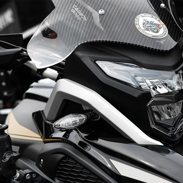 Everest Excelle 400x new swing arm front windshield