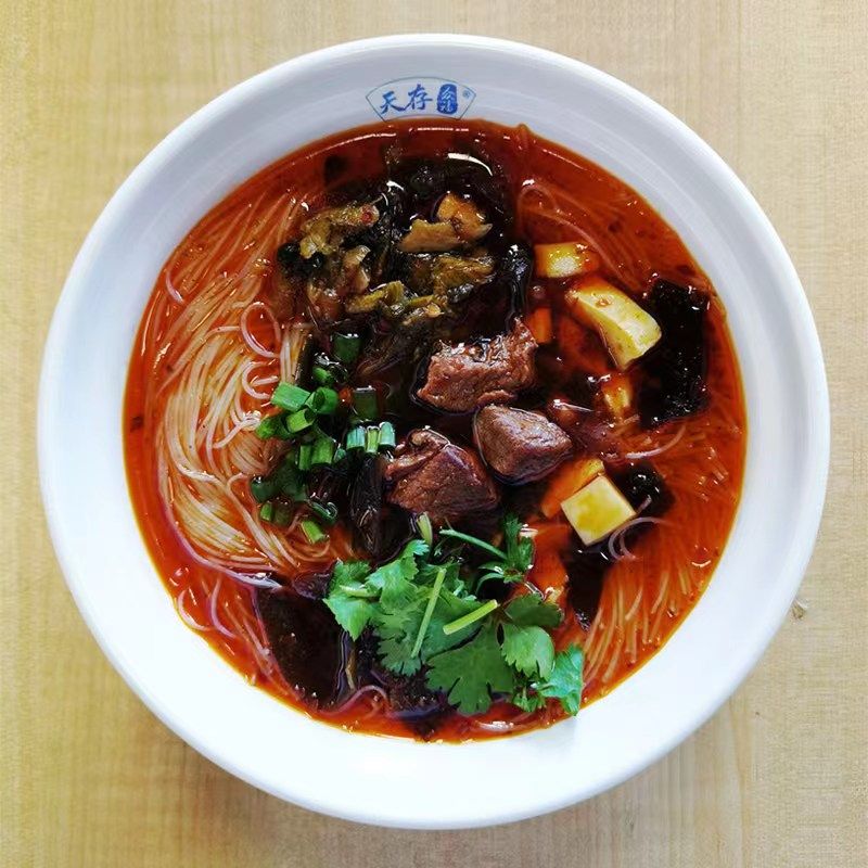 正宗天存绵阳米粉厂家直销3袋装牛肉肥肠鸡汤天府旅游美食速食,淘宝优惠券,粉丝福利购,淘宝优惠卷