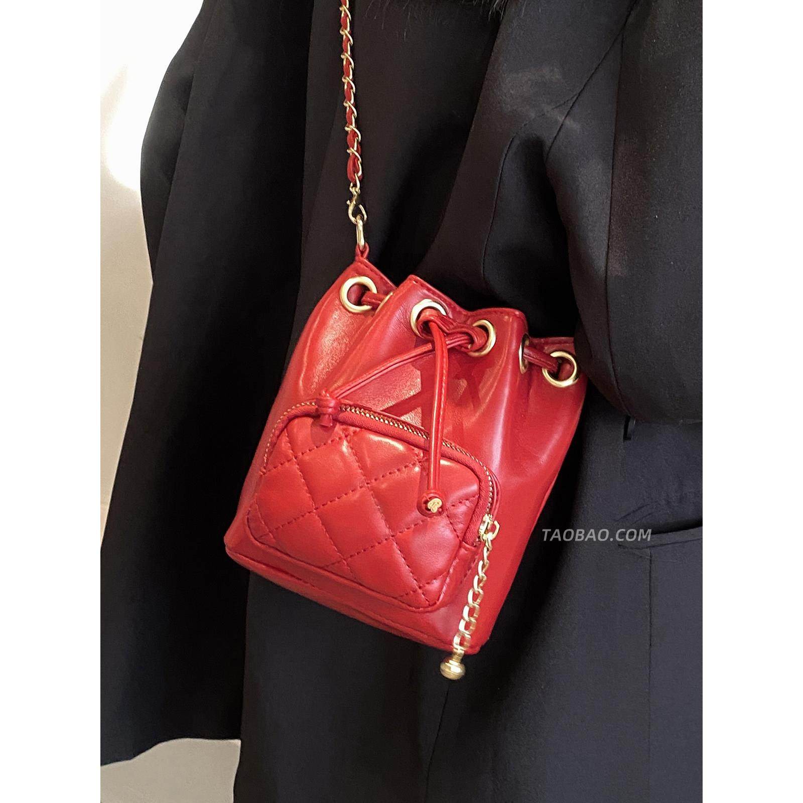 精致超火小包包女2026新款迷你百搭链条斜挎包时尚流行爆款水桶包,淘宝优惠券,粉丝福利购,淘宝优惠卷