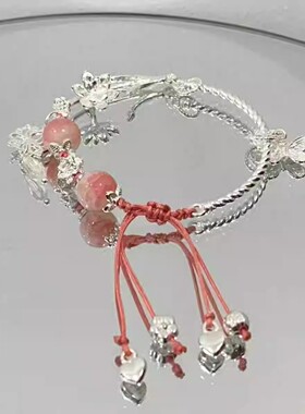 蝴蝶樱花高颜值新款手链精致设计