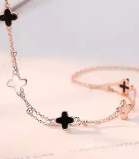 2024年新款手饰黑玛瑙小众设计