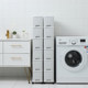 Bathroom and kitchen 18cm ultra-narrow slit storage narrow cabinet