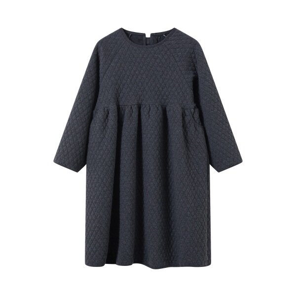 【现货】senbaby童装女童韩系长袖棉裙冬季儿童绗薄棉洋气连衣裙,淘宝优惠券,粉丝福利购,淘宝优惠卷