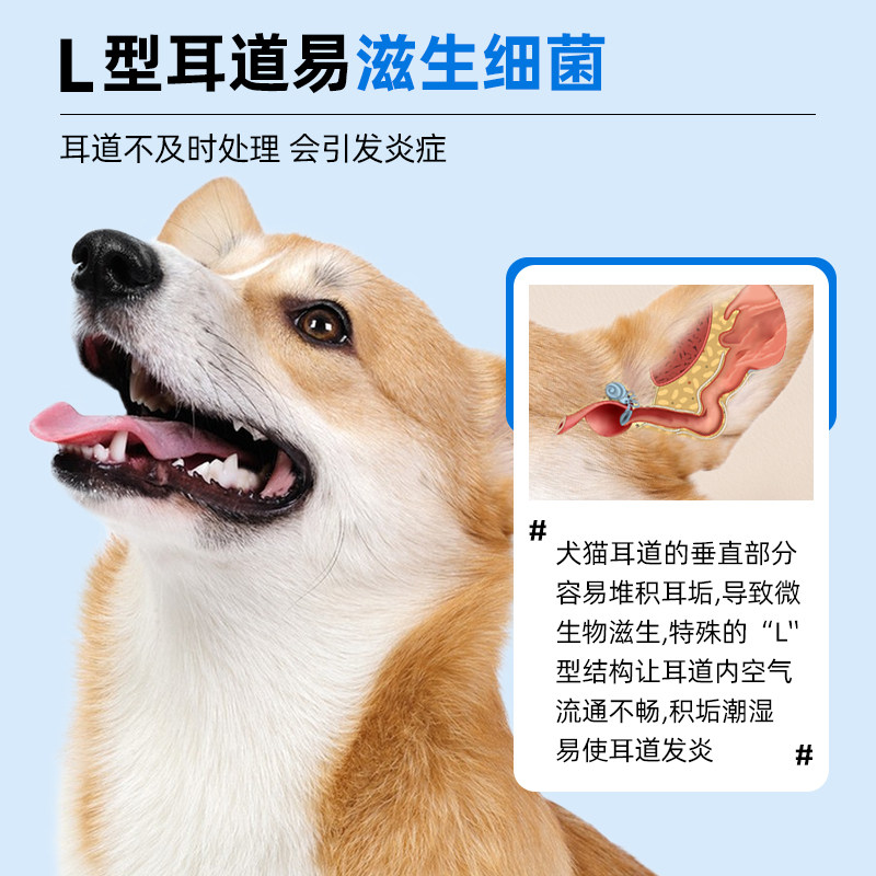 狗狗中耳炎滴耳液除耳螨专用药宠物滴耳液耳臭清洁用品猫咪洗耳液,淘宝优惠券,粉丝福利购,淘宝优惠卷