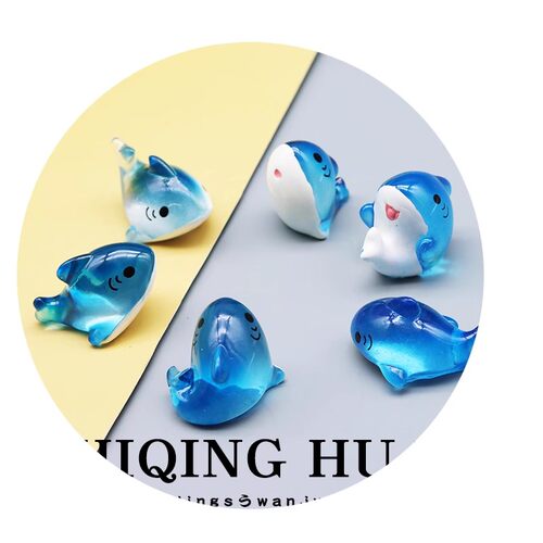 独立盲袋迷你微缩小鲨鱼海洋生物仿真动物模型一套模型玩具摆件 - 图3