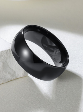 跨境不锈钢弧形光面戒指指环2mm4mm6mm8mm12mm炉内真空电镀不