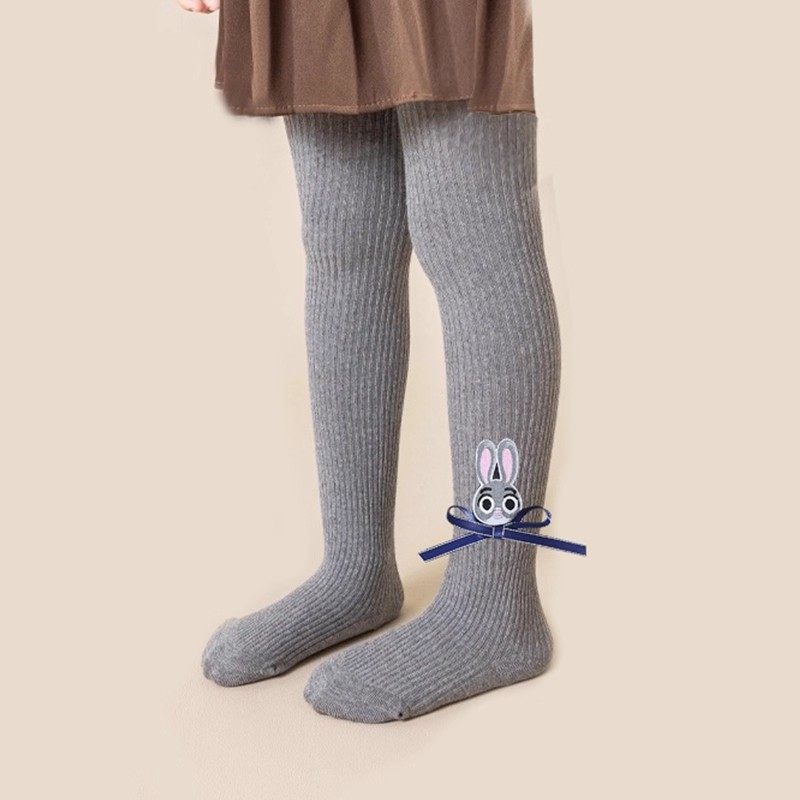 女童秋装纯棉新款连体裤袜弹力紧身朱迪兔子警官加绒秋冬打底裤子,淘宝优惠券,粉丝福利购,淘宝优惠卷