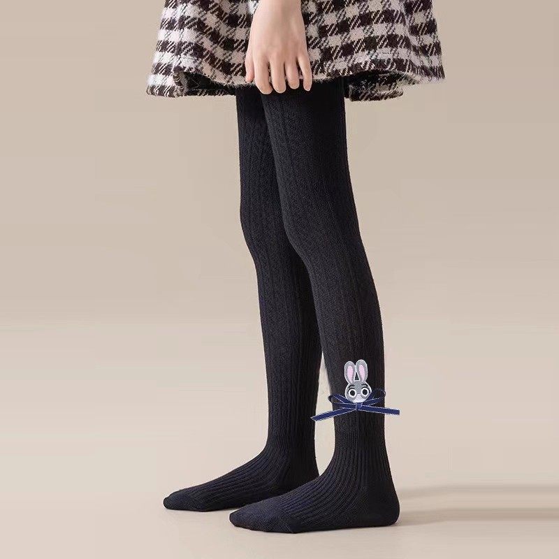 女童秋装纯棉新款连体裤袜弹力紧身朱迪兔子警官加绒秋冬打底裤子,淘宝优惠券,粉丝福利购,淘宝优惠卷