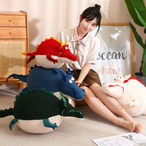 2024 Dragon Year Mascot Fertilizer Dragon Paparazzi Sheng Shorong Doll Cloth Doll Hem Wool Suede Toy Year Goods Small Gift