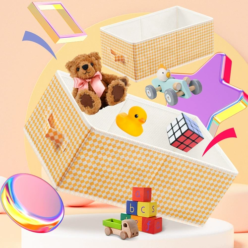 Ткань, ящик для хранения, коробка для хранения, штаны, книга с картинками, игрушка