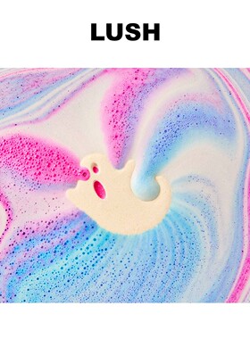 LUSH岚舒官方正品 彩虹小鬼汽泡弹 精油滋润保湿泡澡球万圣节限定