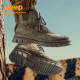 Jeep cushioning lightweight anti-slip outdoor leisure high top