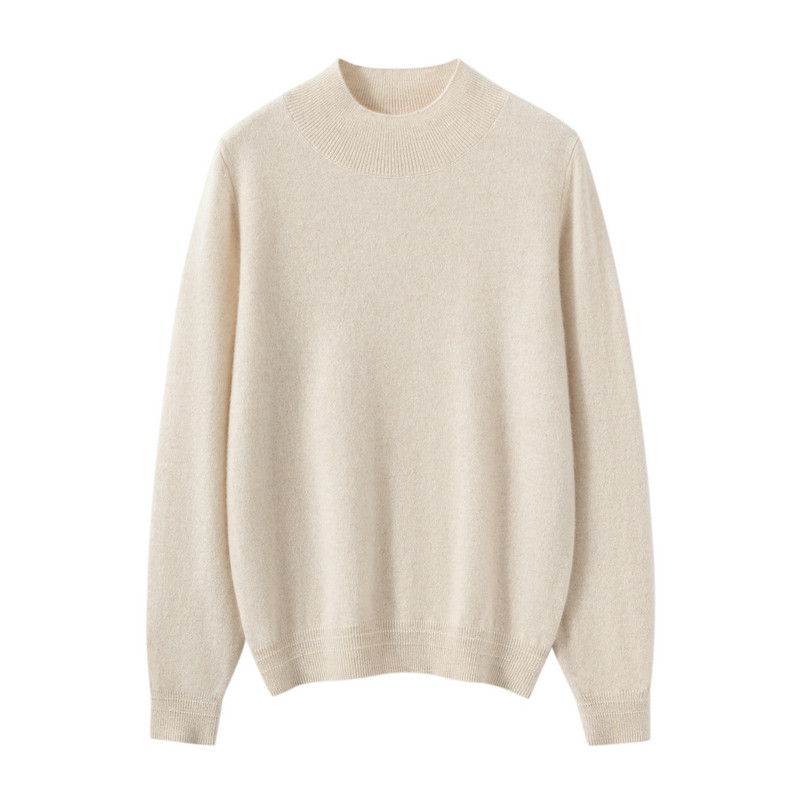 25秋冬新款100%山羊绒打底衫女内搭简约半高领毛衣百搭保暖针织衫,淘宝优惠券,粉丝福利购,淘宝优惠卷