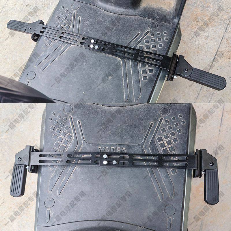 脚踏脚放脚电瓶车外卖电动车脚蹬加宽脚脚踏板搁车前踩前可折叠,淘宝优惠券,粉丝福利购,淘宝优惠卷