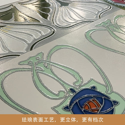 新款珐琅砖腰线瓷砖卫生间半墙腰线装饰条法式腰线砖陶瓷压顶线条 - 图0