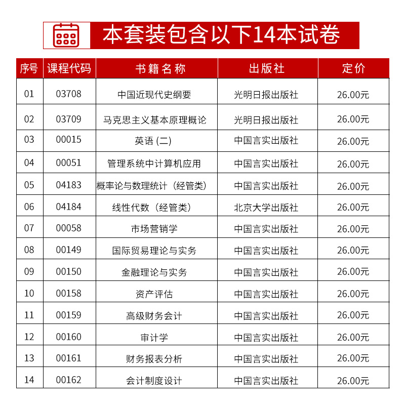 自学考试教材自考通真题试卷题库 会计学专升本120203K书籍英语二等全套28本 2024成人自考成考成教函授大专升本科专科套本资料