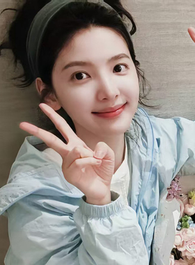 章若楠同款灰色高颅顶发箍女2026新款高级感宽边头箍显脸小发卡