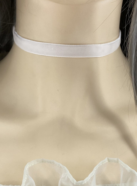 鞠婧祎生日造型同款公主风黑色丝绒颈链简约绒带choker锁骨链项链