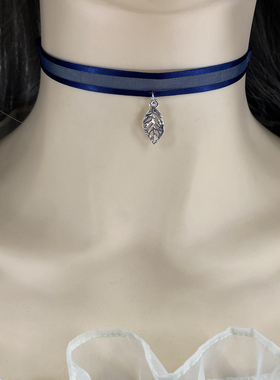 甜美蕾丝爱心choker少女心短款颈带百搭颈链项圈小香风礼物ins风