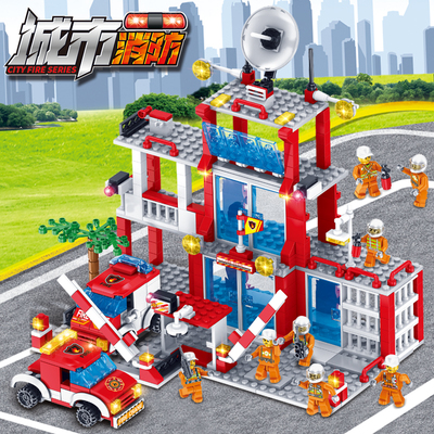 2025年城市系列消防总局警察积木