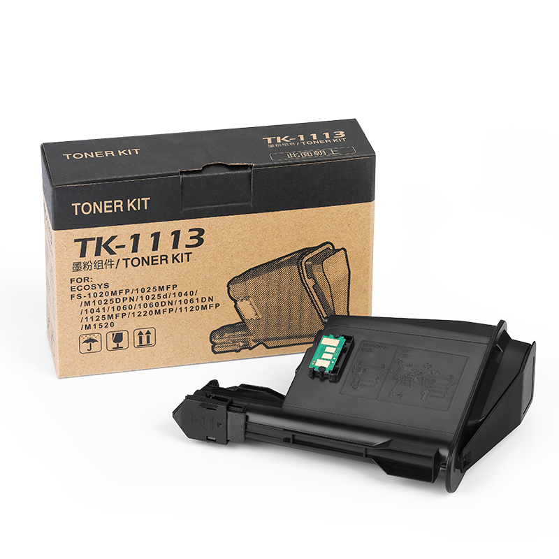 陶博适用京瓷TK1113粉盒 1020碳粉盒 dk1110硒鼓 tk1123 1003 m1520h fs1120mfp 1040 1060 1003 1128墨粉盒 - 图0