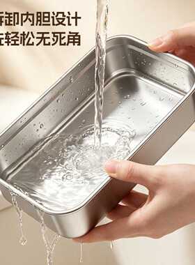 新款304不锈钢免注水电热饭盒｜
