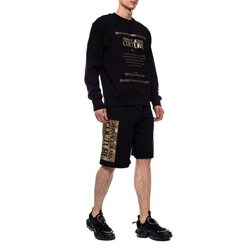 正品versace /范思哲男士logo短裤 怀远海外休闲裤