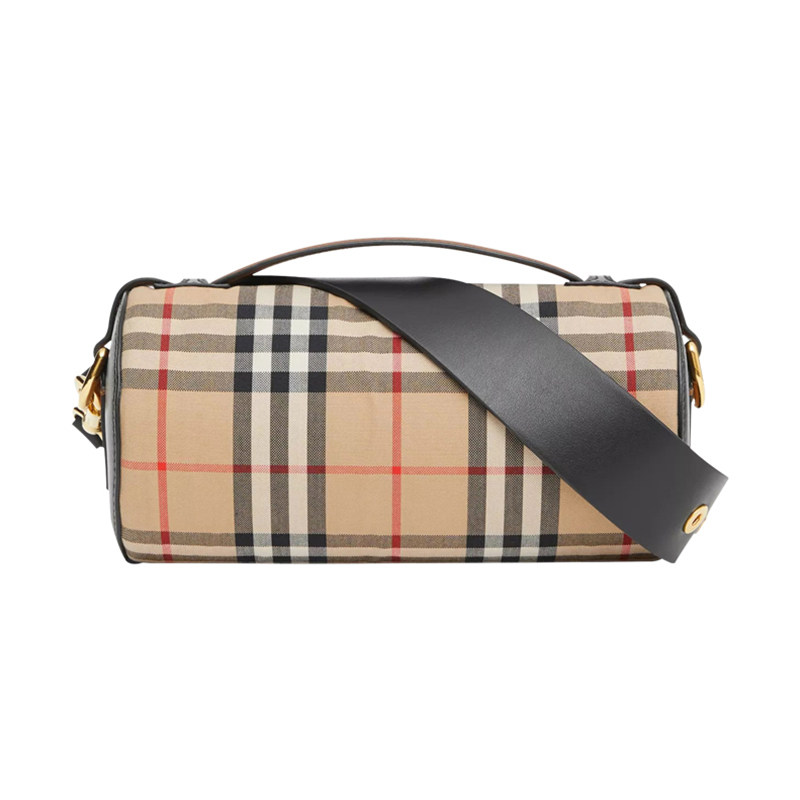正品burberry /巴宝莉gk圆筒手提包 怀远海外T恤