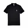European and American simple high-end lapel patch design polo shirt