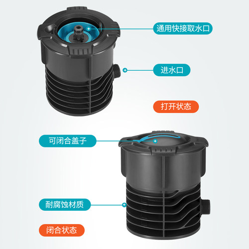 德国进口GARDENA嘉丁拿园林绿化快速6分庭院取水器园林快速取水阀 - 图0
