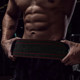 Fitness belt cowhide weightlifting deadlift lever buckle abdominal control