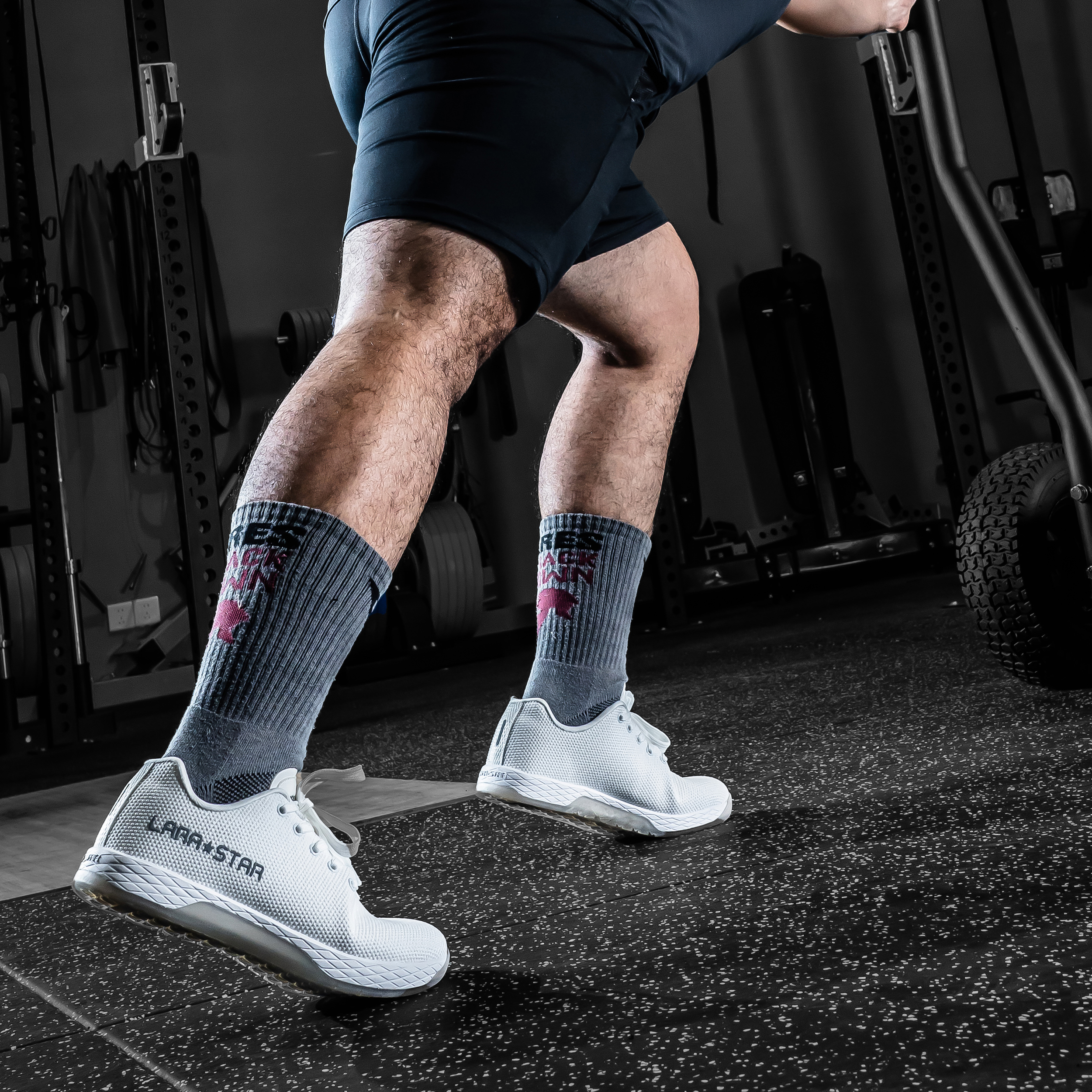 劳拉之星0087野蛮人系列crossfit综合训练鞋健身力量举重深蹲硬拉 - 图1